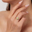 LAB-GROWN YELLOW DIAMOND & DIAMOND RING(#:LGJZ032-Y)