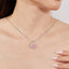 LAB-GROWN PINK DIAMOND & DIAMOND RING/PENDANT(#:LGJZ033-F)