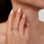 LAB-GROWN YELLOW DIAMOND & DIAMOND RING(#:LGJZ033-Y)