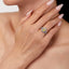 LAB-GROWN YELLOW DIAMOND & DIAMOND RING(#:LGJZ034-Y)