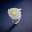LAB-GROWN YELLOW DIAMOND & DIAMOND RING(#:LGJZ035-Y)