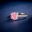 LAB-GROWN PINK DIAMOND & DIAMOND RING(#:LGJZ036-F)
