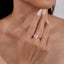 LAB-GROWN PINK DIAMOND & DIAMOND RING(#:LGJZ036-F)