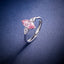 LAB-GROWN PINK DIAMOND & DIAMOND RING(#:LGJZ043-F)