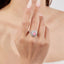 LAB-GROWN PINK DIAMOND & DIAMOND RING(#:LGJZ045-F)