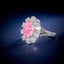 LAB-GROWN PINK DIAMOND & DIAMOND RING(#:LGJZ046-F)