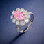 LAB-GROWN PINK DIAMOND & DIAMOND RING(#:LGJZ046-F)