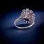 LAB-GROWN PINK DIAMOND & DIAMOND RING(#:LGJZ046-F)
