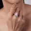 LAB-GROWN PINK DIAMOND & DIAMOND RING(#:LGJZ047-F)