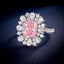 LAB-GROWN PINK DIAMOND & DIAMOND RING(#:LGJZ047-F)