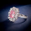 LAB-GROWN PINK DIAMOND & DIAMOND RING(#:LGJZ047-F)