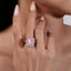 LAB-GROWN PINK DIAMOND & DIAMOND RING(#:LGJZ047-F)