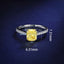 LAB-GROWN YELLOW DIAMOND & DIAMOND RING(#:LGJZ047-Y)