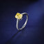 LAB-GROWN YELLOW DIAMOND & DIAMOND RING(#:LGJZ047-Y)