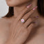 LAB-GROWN PINK DIAMOND & DIAMOND RING(#:LGJZ048-F)