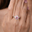 LAB-GROWN PINK DIAMOND & DIAMOND RING(#:LGJZ048-F)