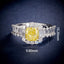 LAB-GROWN YELLOW DIAMOND & DIAMOND RING(#:LGJZ048-Y)