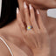 LAB-GROWN YELLOW DIAMOND & DIAMOND RING(#:LGJZ048-Y)