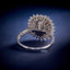 LAB-GROWN YELLOW DIAMOND & DIAMOND RING/PENDANT(#:LGJZ049-Y)