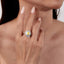 LAB-GROWN YELLOW DIAMOND & DIAMOND RING/PENDANT(#:LGJZ049-Y)