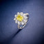 LAB-GROWN YELLOW DIAMOND & DIAMOND RING/PENDANT(#:LGJZ050-Y)