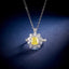 LAB-GROWN YELLOW DIAMOND & DIAMOND RING/PENDANT(#:LGJZ050-Y)