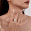 LAB-GROWN YELLOW DIAMOND & DIAMOND RING/PENDANT(#:LGJZ050-Y)