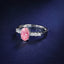 LAB-GROWN PINK DIAMOND & DIAMOND RING(#:LGJZ053-F)