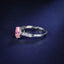 LAB-GROWN PINK DIAMOND & DIAMOND RING(#:LGJZ053-F)