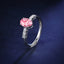 LAB-GROWN PINK DIAMOND & DIAMOND RING(#:LGJZ053-F)
