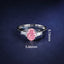 LAB-GROWN PINK DIAMOND & DIAMOND RING(#:LGJZ054-F)