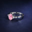 LAB-GROWN PINK DIAMOND & DIAMOND RING(#:LGJZ054-F)