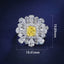LAB-GROWN YELLOW DIAMOND & DIAMOND RING/PENDANT(#:LGJZ061-Y)