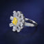 LAB-GROWN YELLOW DIAMOND & DIAMOND RING/PENDANT(#:LGJZ061-Y)