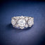 LAB-GROWN F-G VVS DIAMOND RING (#:LGJZ220-F)