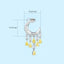 GENUINE 2.71 CTW YELLOW DIAMOND & DIAMOND EARRINGS (#:MQED03)