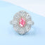 GENUINE PINK DIAMOND & DIAMOND RING/PENDANT(#:MQJZ01)