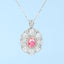 GENUINE PINK DIAMOND & DIAMOND RING/PENDANT(#:MQJZ01)