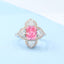 GENUINE PINK DIAMOND & DIAMOND RING (#:MQJZ02)