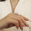 GENUINE PINK DIAMOND & DIAMOND RING (#:MQJZ02)