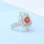 GENUINE PINK DIAMOND & DIAMOND RING(#:MQJZ03)