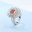 GENUINE PINK DIAMOND & DIAMOND RING(#:MQJZ03)
