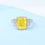 GENUINE YELLOW DIAMOND & DIAMOND RING(#:MQJZ04)