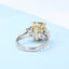 GENUINE YELLOW DIAMOND & DIAMOND RING(#:MQJZ04)