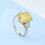 GENUINE YELLOW DIAMOND & DIAMOND RING(#:MQJZ04)