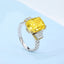 GENUINE YELLOW DIAMOND & DIAMOND RING(#:MQJZ04)