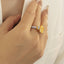 GENUINE YELLOW DIAMOND & DIAMOND RING(#:MQJZ04)