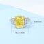 GENUINE YELLOW DIAMOND & DIAMOND RING(#:MQJZ04)