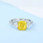 GENUINE YELLOW DIAMOND & DIAMOND RING(#:MQJZ05)