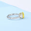 GENUINE YELLOW DIAMOND & DIAMOND RING(#:MQJZ05)